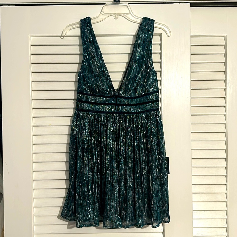 Blue sparkle dress